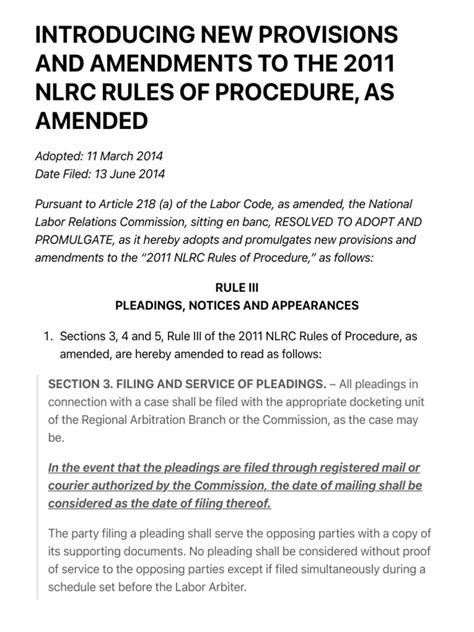 INTRODUCING NEW PROVISIONS AND AMENDMENTS TO .